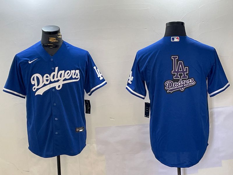 Men Los Angeles Dodgers Blank Blue Game 2024 Nike MLB Jersey style 10174->los angeles dodgers->MLB Jersey